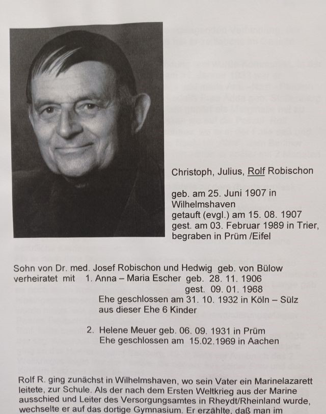 Vater Rolf Robischon